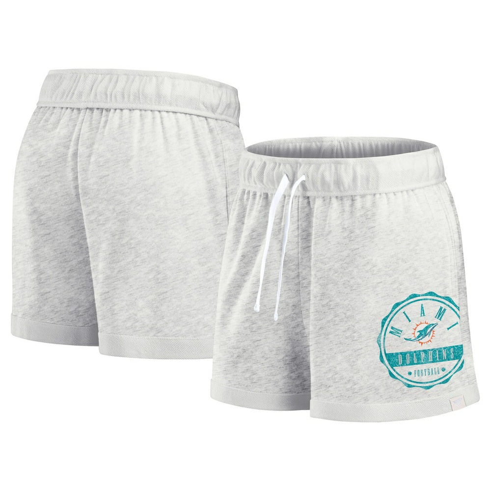 Women's Vintage Badge Shorts - Miami Dolphins