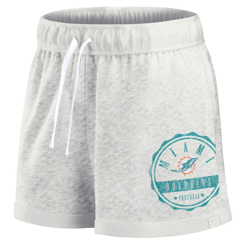 Women's Vintage Badge Shorts - Miami Dolphins