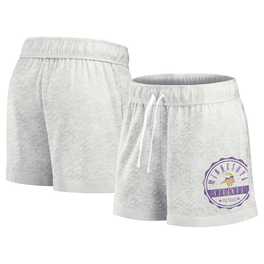 Women's Vintage Badge Shorts - Minnesota Vikings