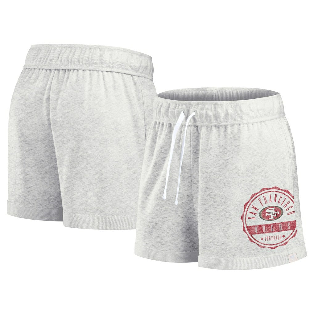 Women's Vintage Badge Shorts - San Francisco 49ers