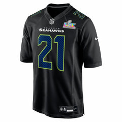 Devon Witherspoon  Super Bowl LX Patch Carbon Fashion Game Jersey - Seattle Seahawks