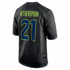 Devon Witherspoon  Super Bowl LX Patch Carbon Fashion Game Jersey - Seattle Seahawks