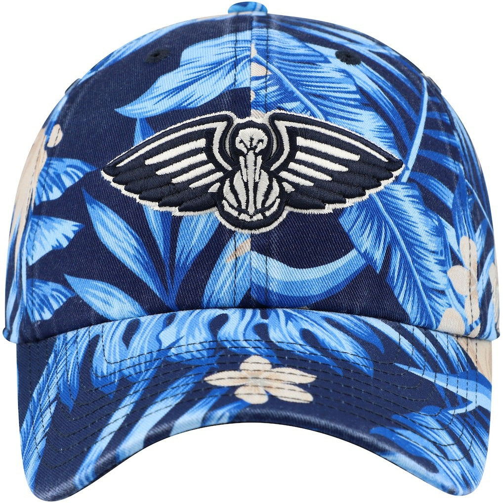 NBA New Orleans Pelicans '47 Tropicalia Floral Clean Up Adjustable Hat