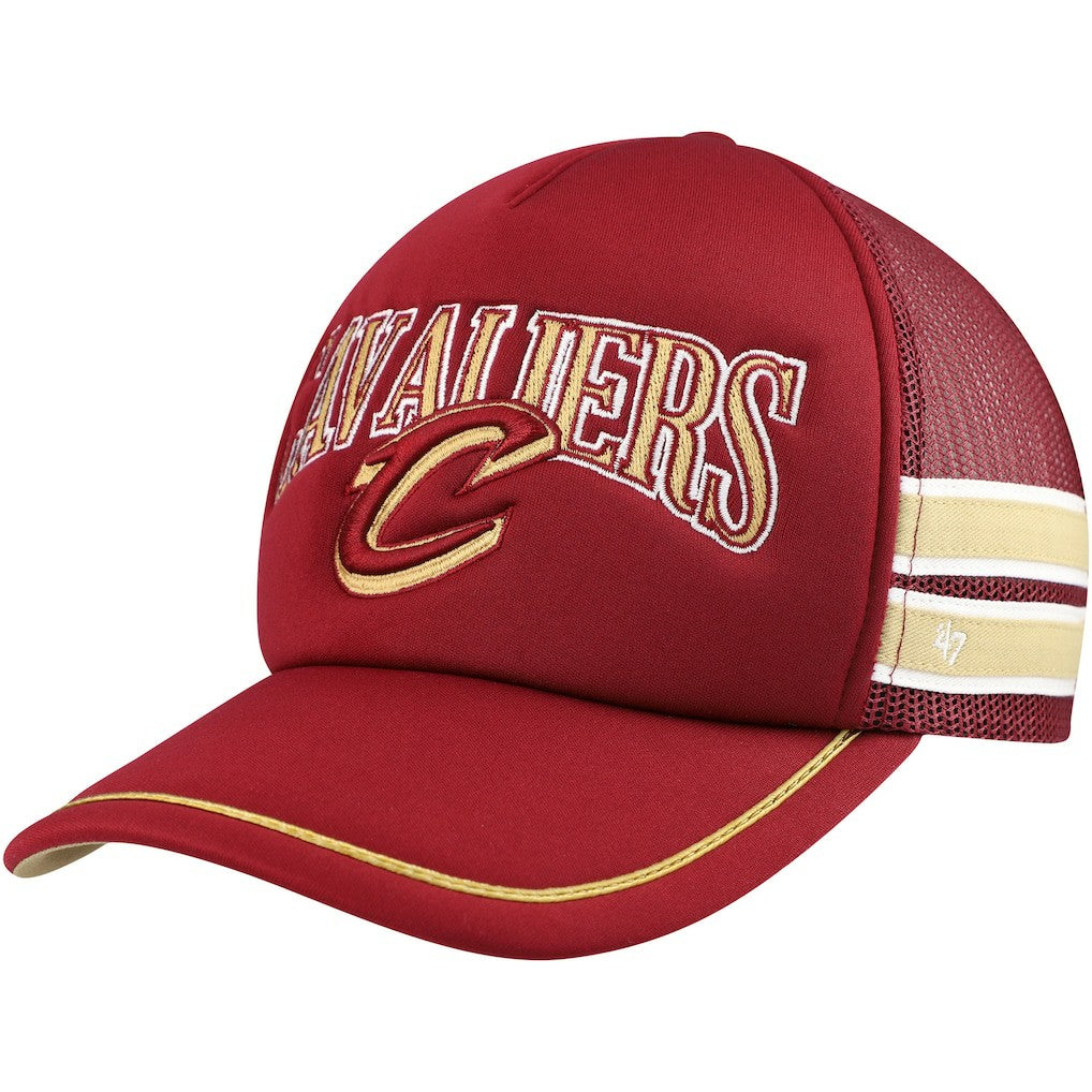 NBA Cleveland Cavaliers '47 Sidebrand Stripes Trucker Adjustable Hat sale