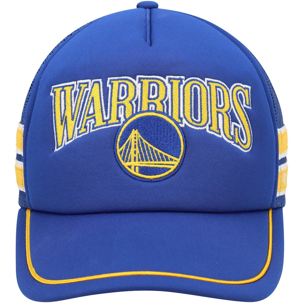 NBA Golden State Warriors '47 Sidebrand Stripes Trucker Adjustable Hat sale