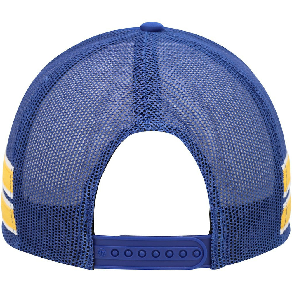 NBA Golden State Warriors '47 Sidebrand Stripes Trucker Adjustable Hat sale