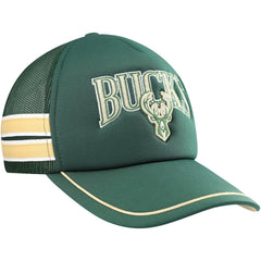 NBA Milwaukee Bucks '47 Sidebrand Stripes Trucker Adjustable Hat