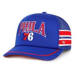 NBA Philadelphia 76ers '47 Sidebrand Stripes Trucker Adjustable Hat