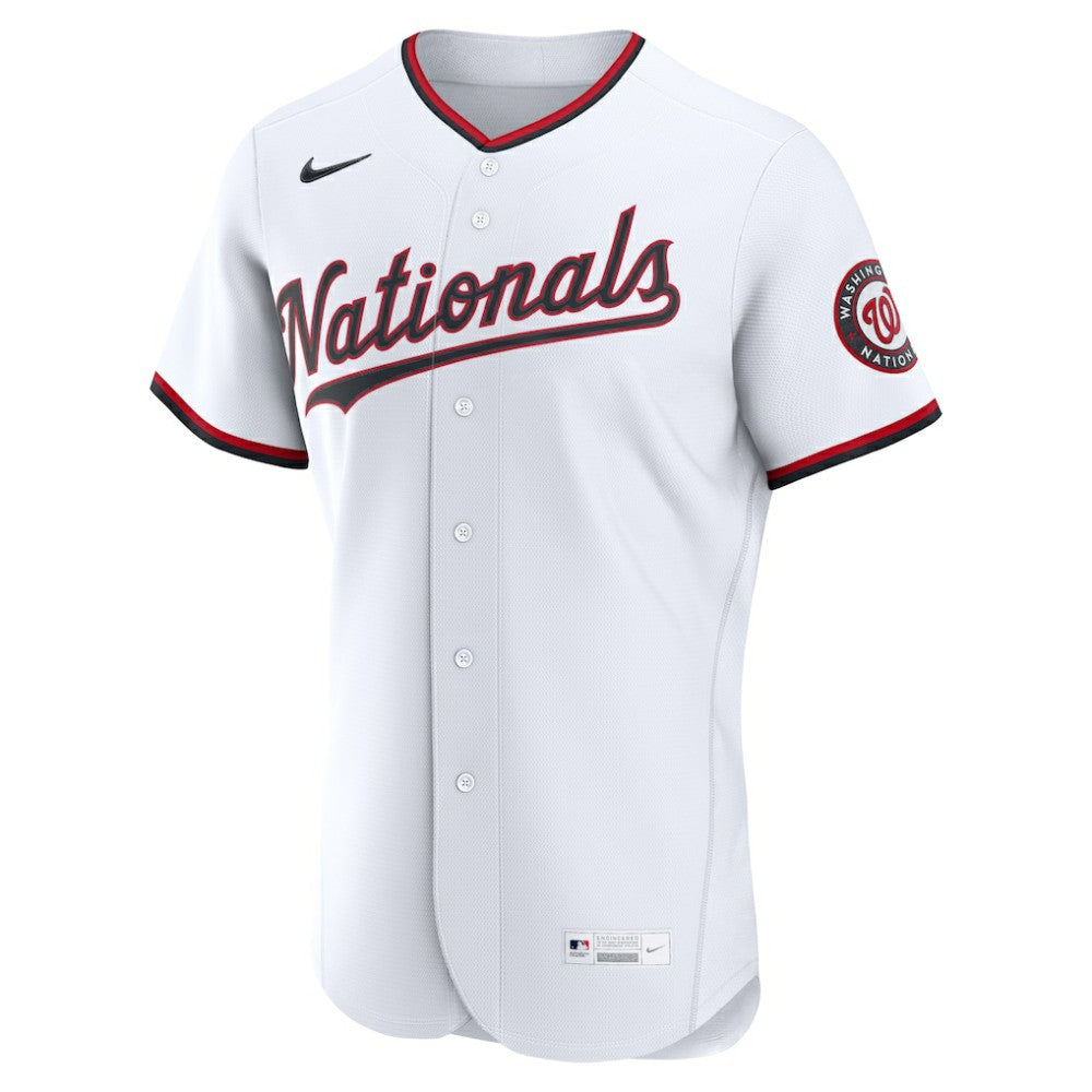 MLB Washington Nationals Nike Home Authentic Custom Jersey