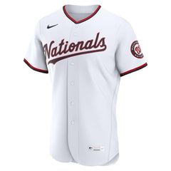 MLB Washington Nationals Nike Home Authentic Custom Jersey
