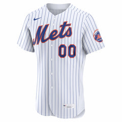 MLB New York Mets Nike Home Authentic Custom Jersey