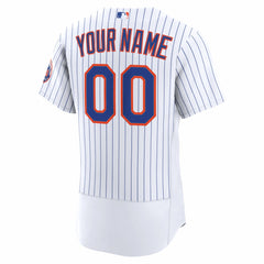 MLB New York Mets Nike Home Authentic Custom Jersey