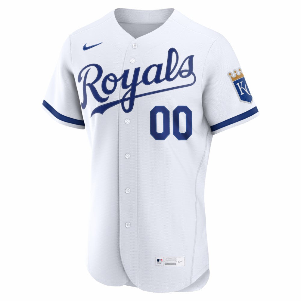 MLB Kansas City Royals Nike Home Authentic Custom Jersey