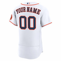 MLB Houston Astros Nike Home Authentic Custom Jersey