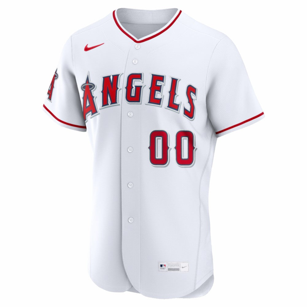 MLB Los Angeles Angels Nike Home Authentic Custom Jersey