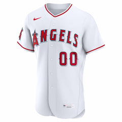 MLB Los Angeles Angels Nike Home Authentic Custom Jersey