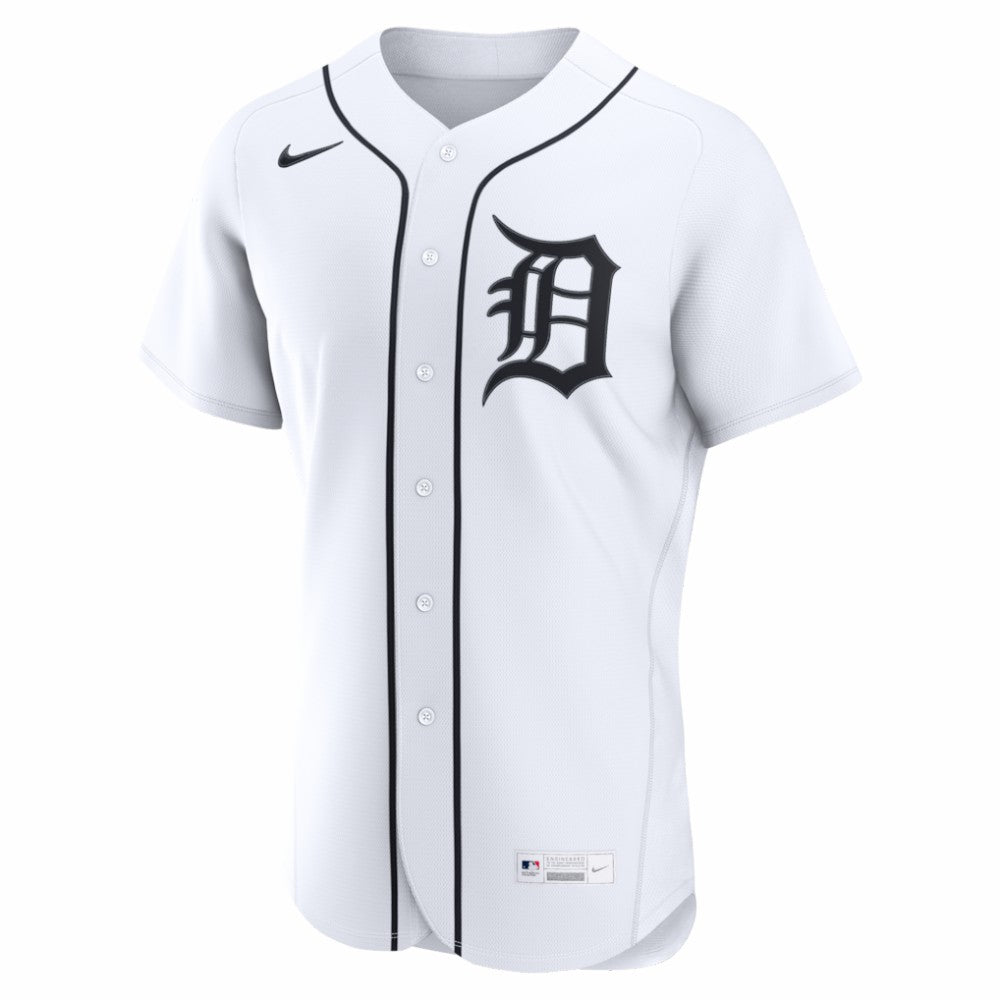 MLB Detroit Tigers Nike Home Authentic Custom Jersey
