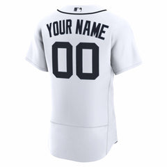 MLB Detroit Tigers Nike Home Authentic Custom Jersey