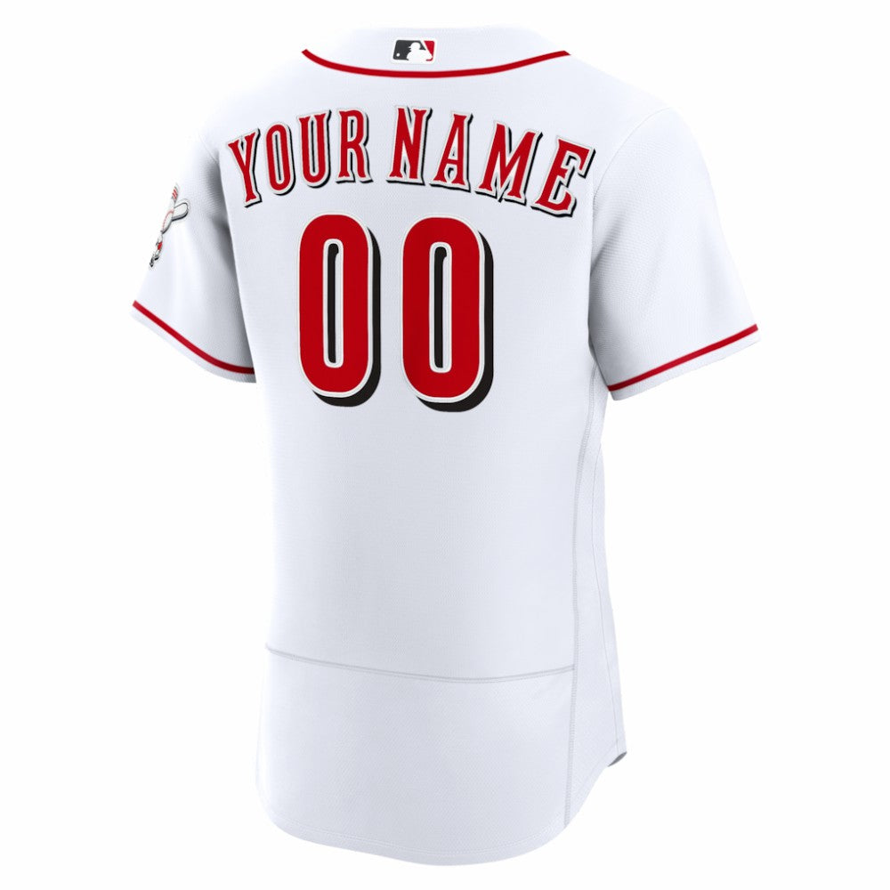 MLB Cincinnati Reds Nike Home Authentic Custom Jersey