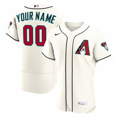MLB Arizona Diamondbacks Nike Home Authentic Custom Jersey
