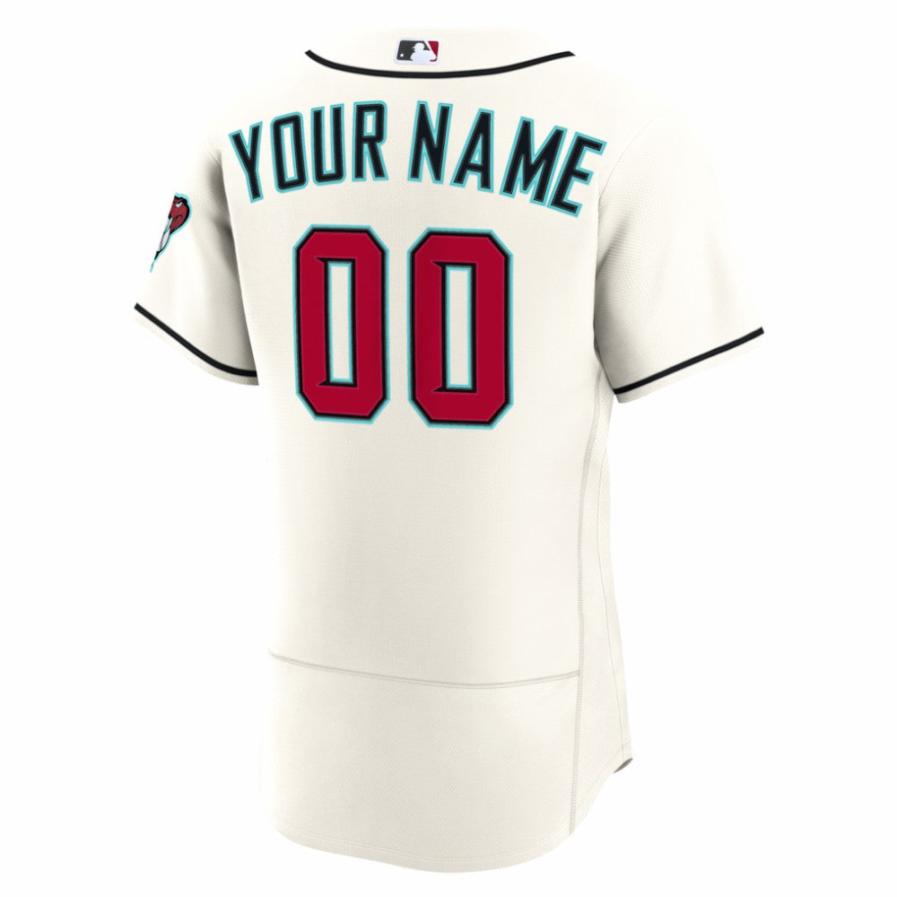 MLB Arizona Diamondbacks Nike Home Authentic Custom Jersey