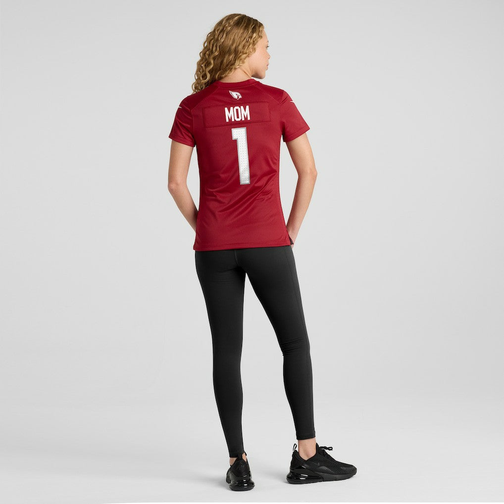 Number 1 Mom  Women's Game Jersey - Arizona Cardinals