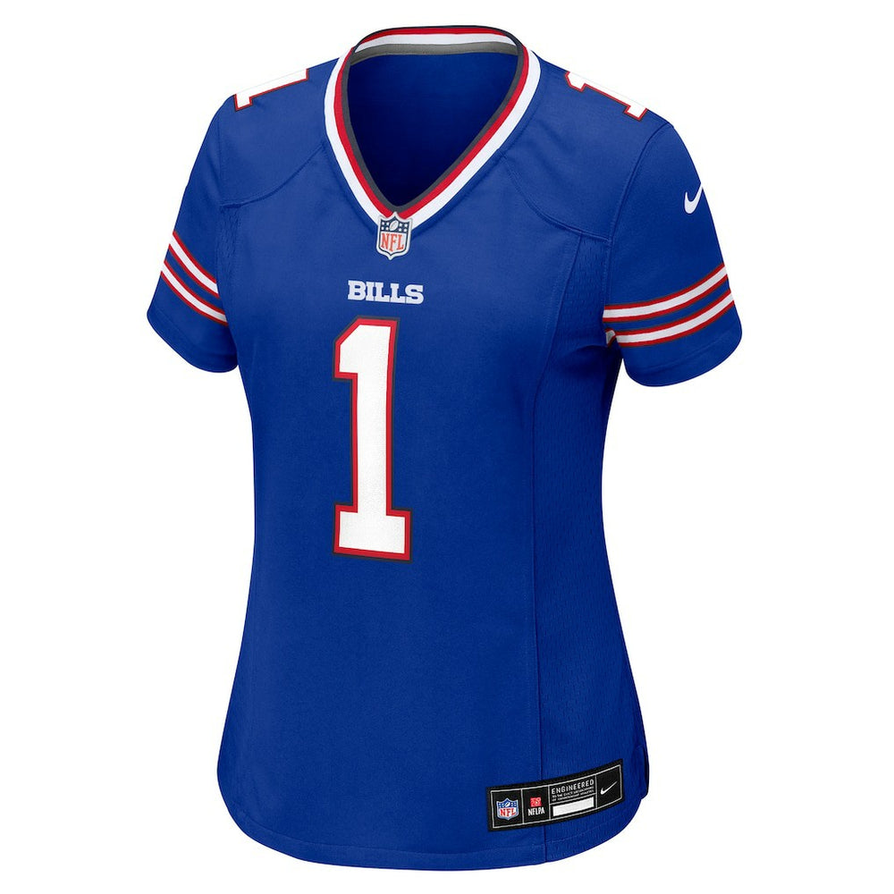 Number 1 Mom  Women's Game Jersey - Buffalo Bills