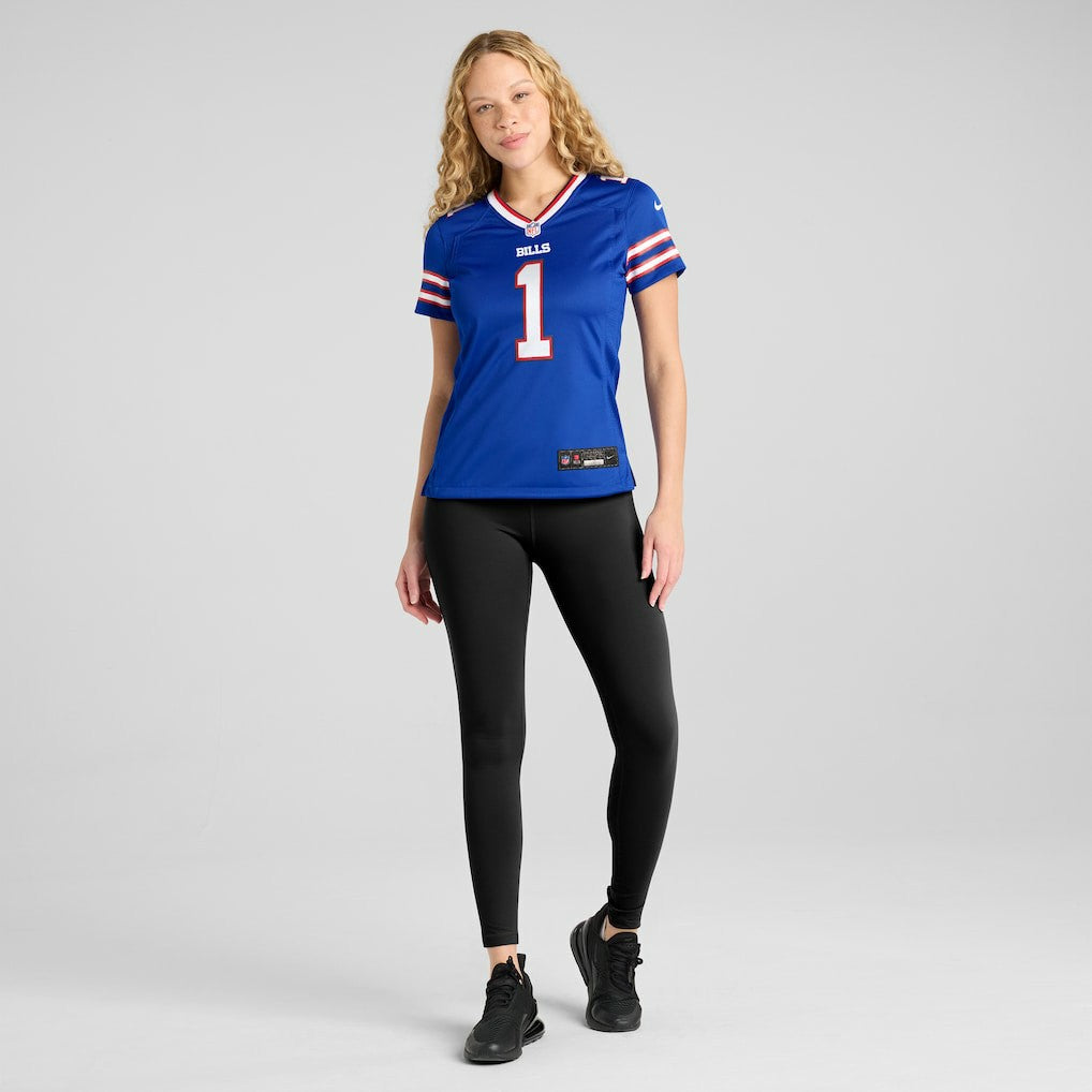 Number 1 Mom  Women's Game Jersey - Buffalo Bills