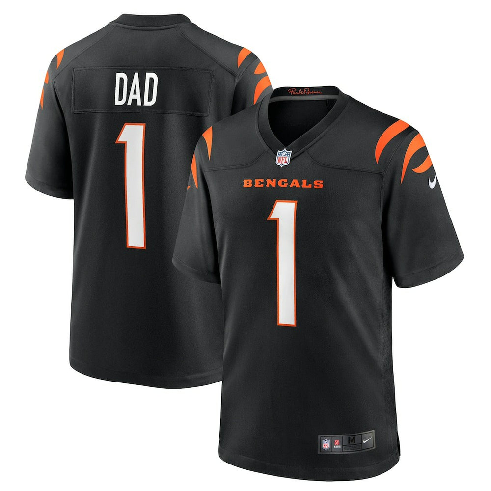 Number 1 Dad  Game Jersey - Cincinnati Bengals