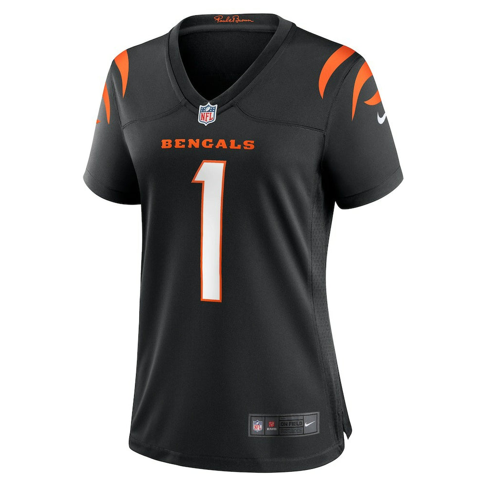 Number 1 Mom  Women's Game Jersey - Cincinnati Bengals