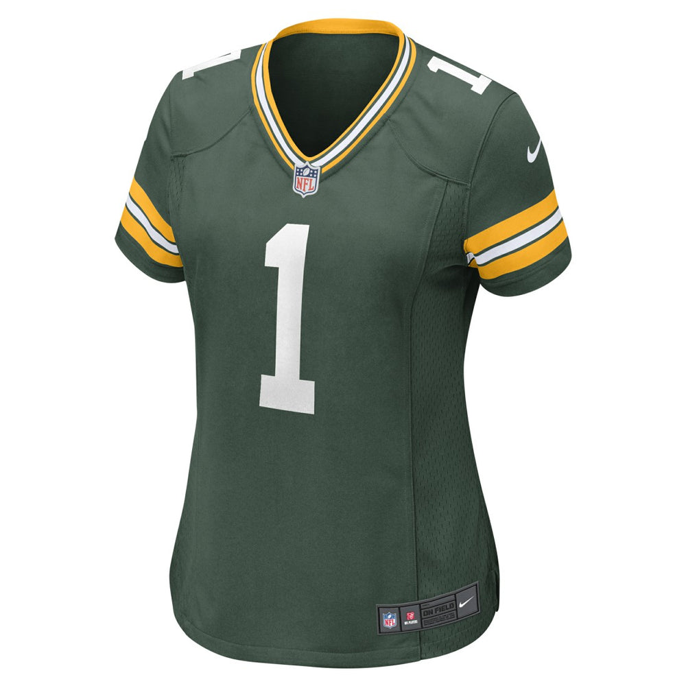 Number 1 Mom  Women's Game Jersey - Green Bay Packers