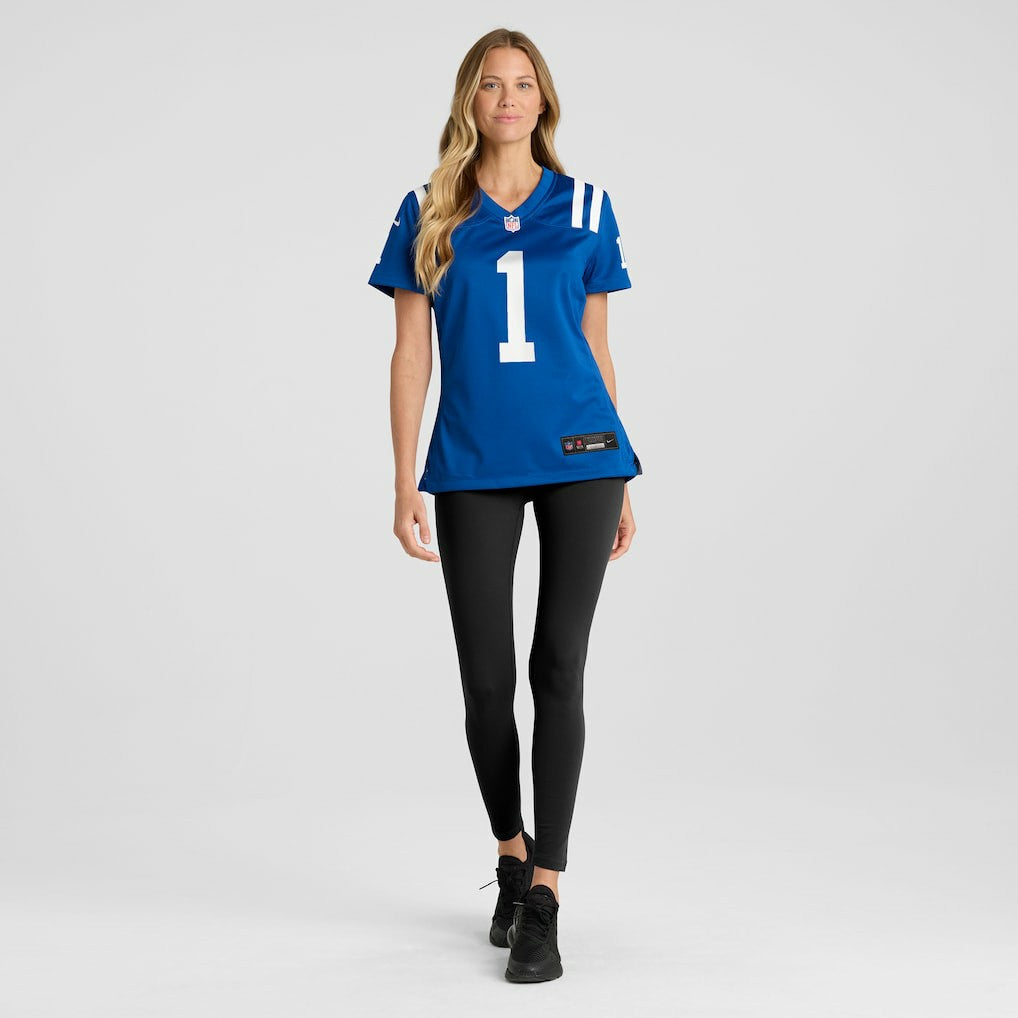 Number 1 Mom  Women's Game Jersey - Indianapolis Colts
