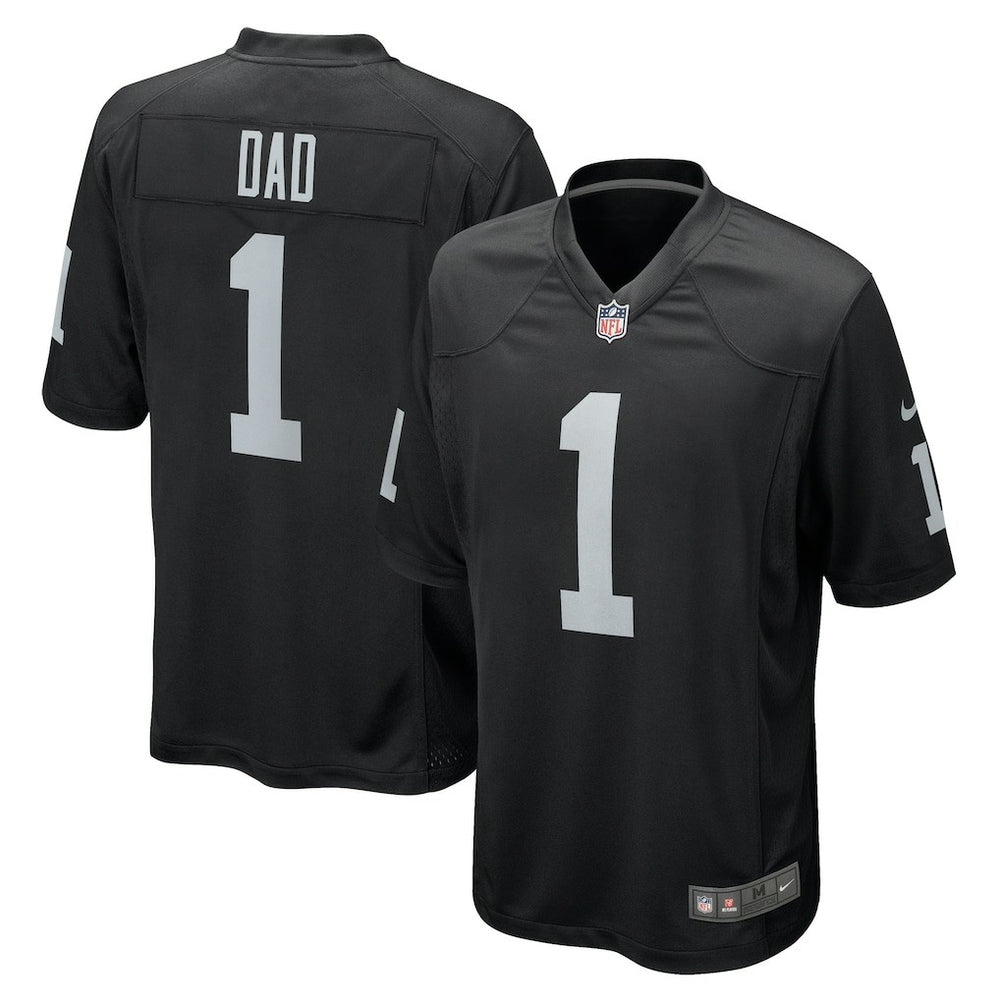 Number 1 Dad  Game Jersey - Las Vegas Raiders