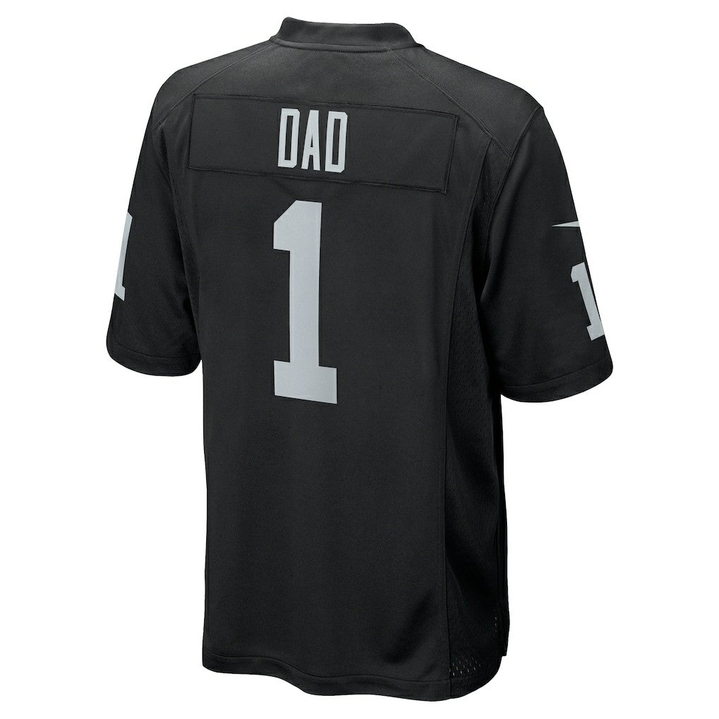 Number 1 Dad  Game Jersey - Las Vegas Raiders