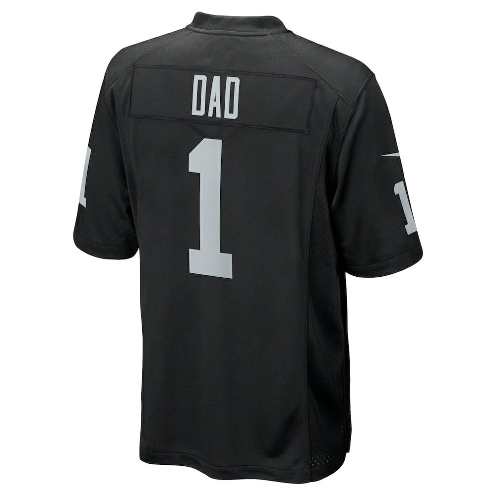 Number 1 Dad  Game Jersey - Las Vegas Raiders