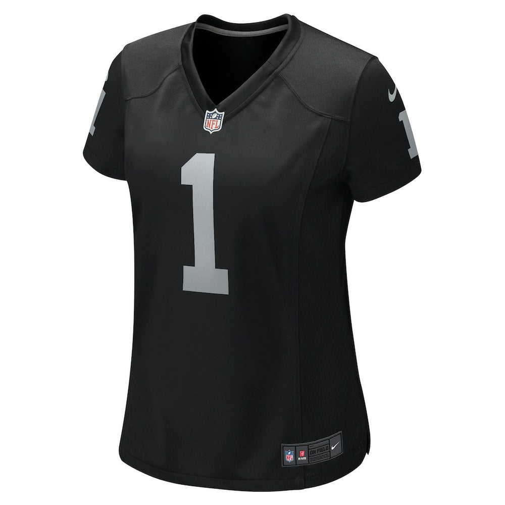 Number 1 Mom  Women's Game Jersey - Las Vegas Raiders