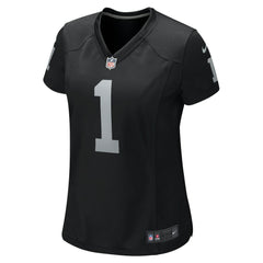 Number 1 Mom  Women's Game Jersey - Las Vegas Raiders
