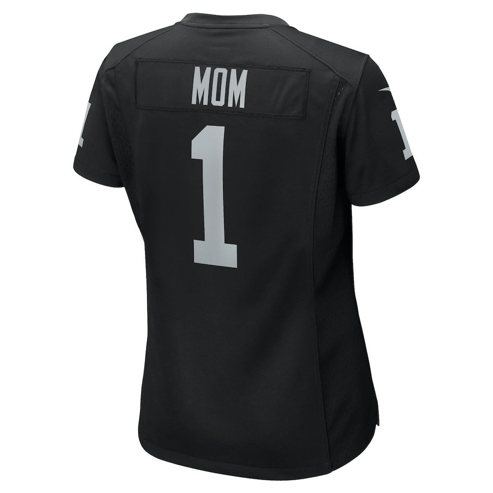 Number 1 Mom  Women's Game Jersey - Las Vegas Raiders