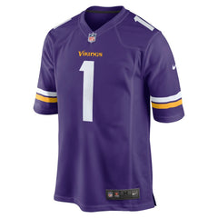 Number 1 Dad  Game Jersey - Minnesota Vikings