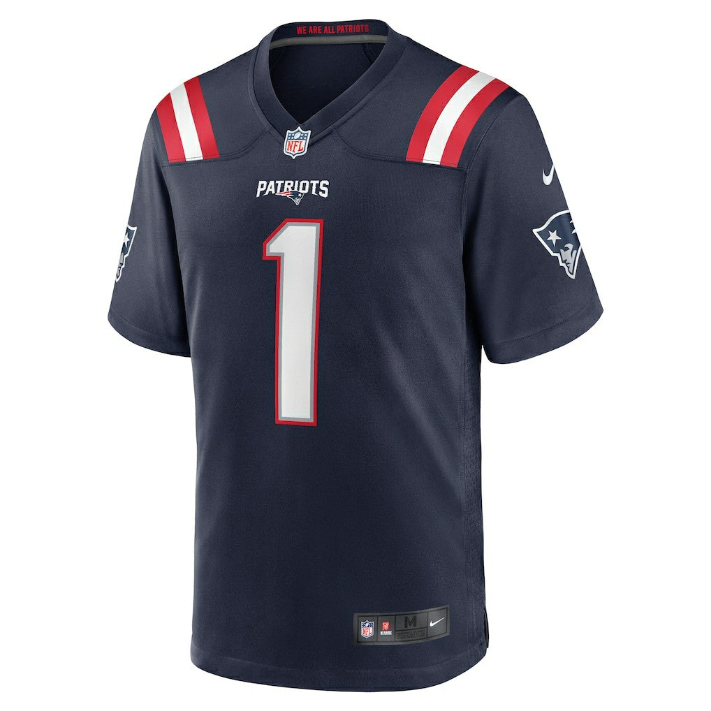 Number 1 Dad  Game Jersey - New England Patriots