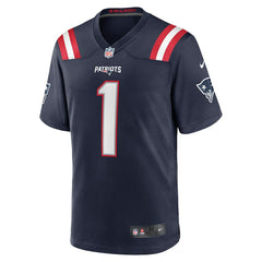 Number 1 Dad  Game Jersey - New England Patriots