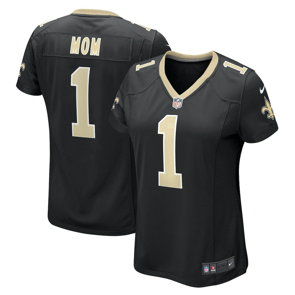 Number 1 Mom  Women's Game Jersey - New Orleans Saints