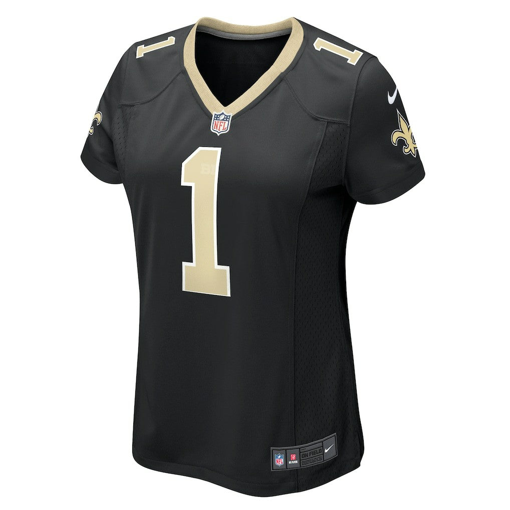 Number 1 Mom  Women's Game Jersey - New Orleans Saints