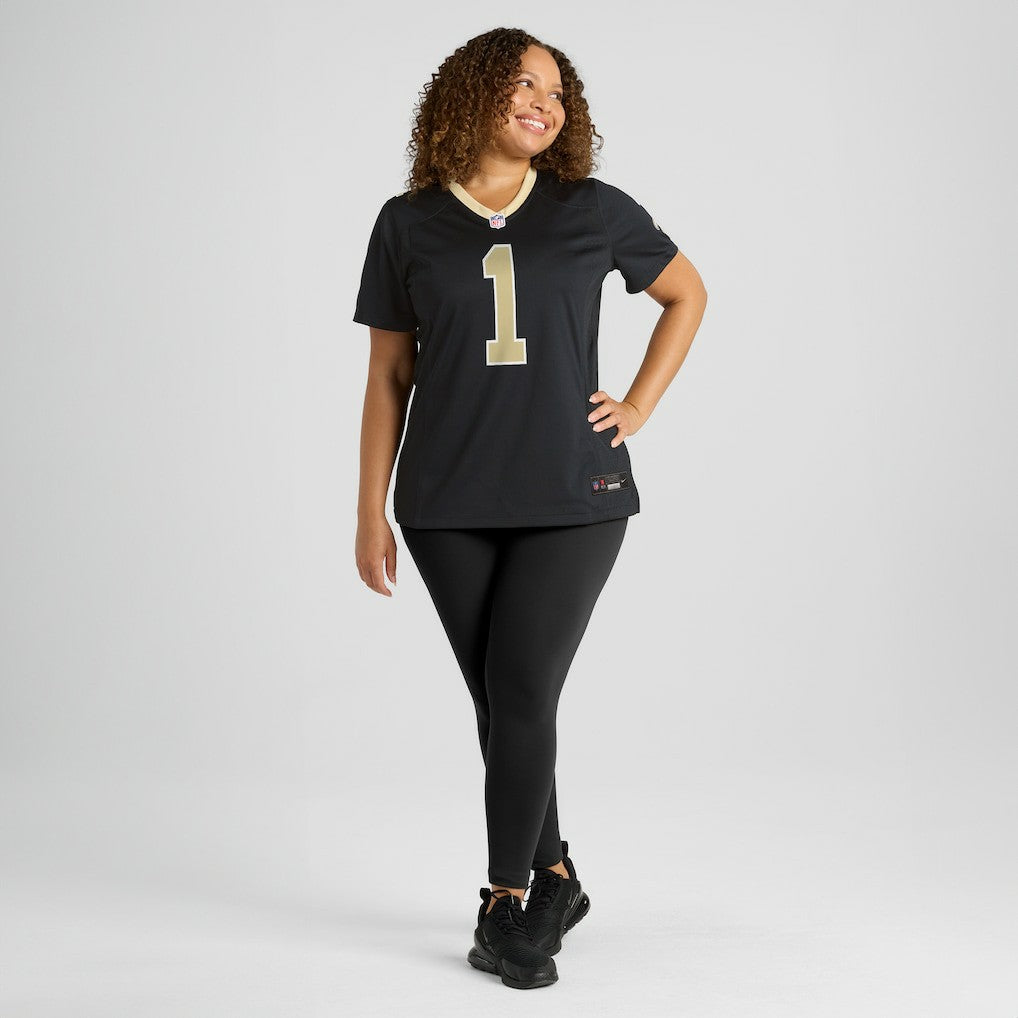 Number 1 Mom  Women's Game Jersey - New Orleans Saints