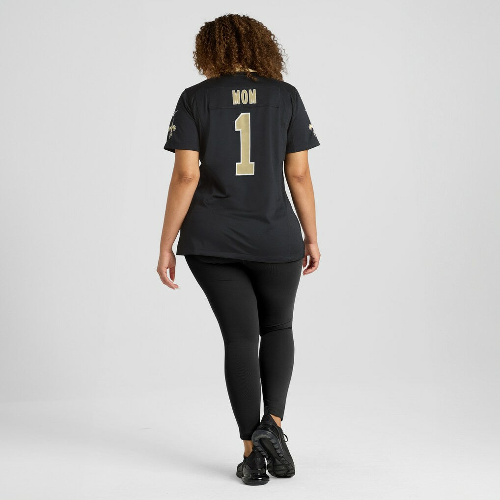 Number 1 Mom  Women's Game Jersey - New Orleans Saints