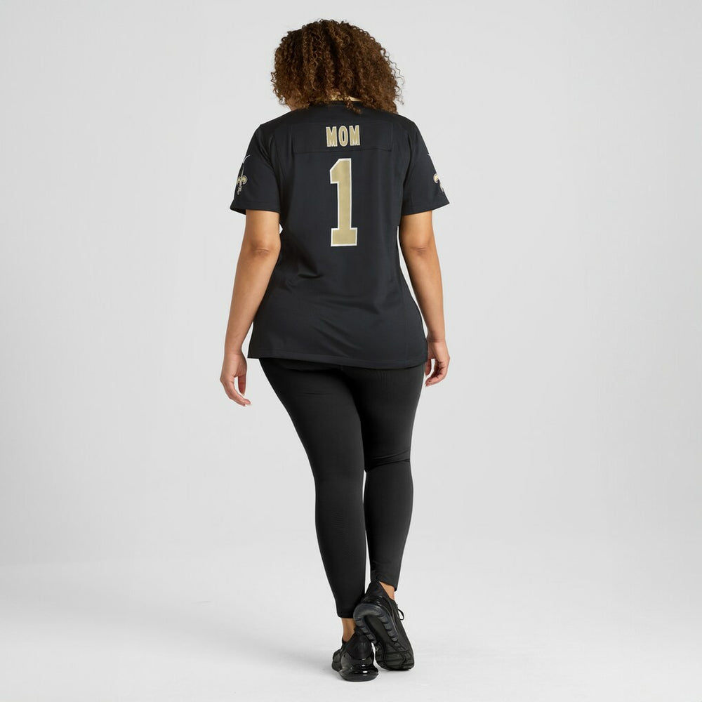 Number 1 Mom  Women's Game Jersey - New Orleans Saints
