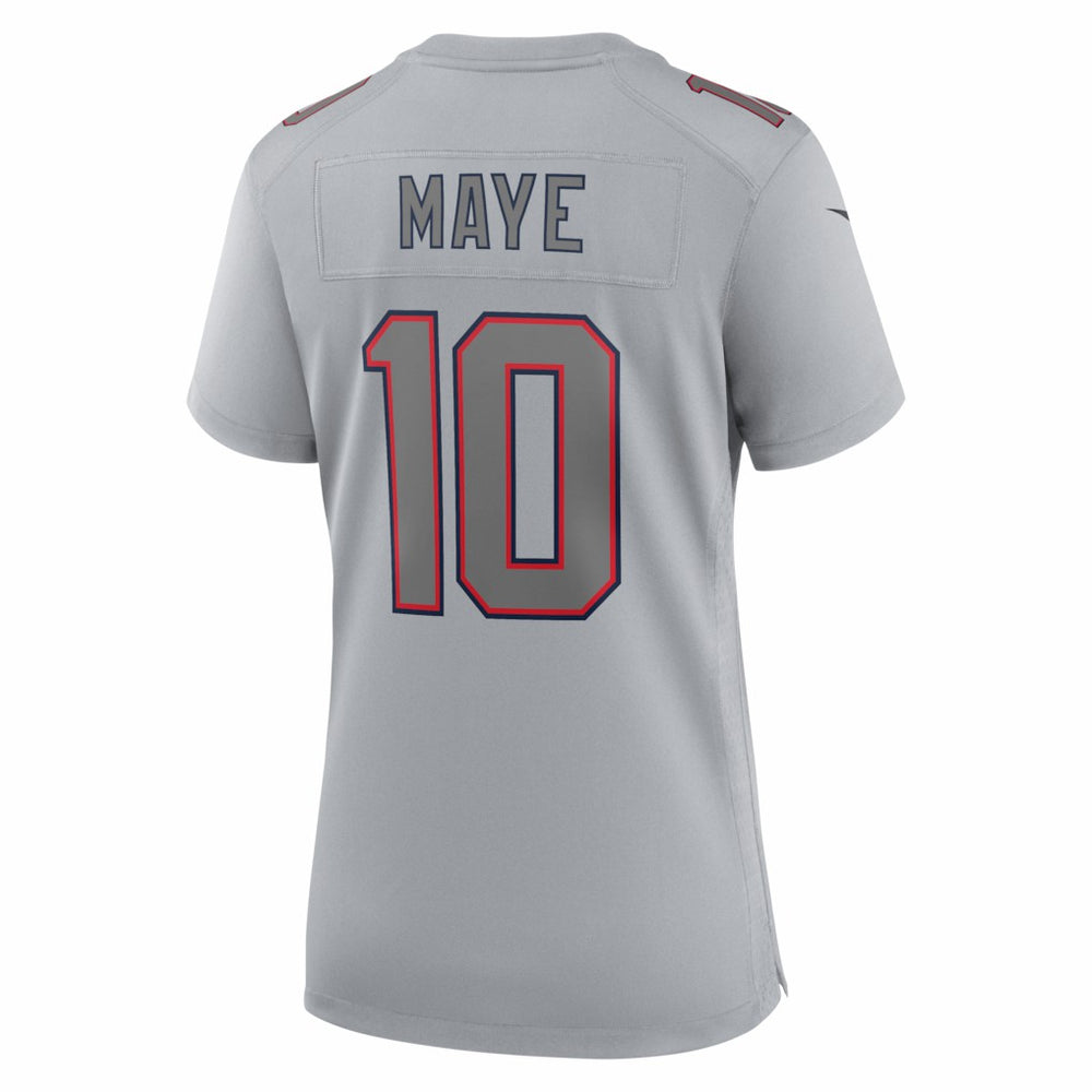 Drake Maye  Women's Super Bowl LX Patch Atmosphere Fashion Game Jersey - New England Patriots