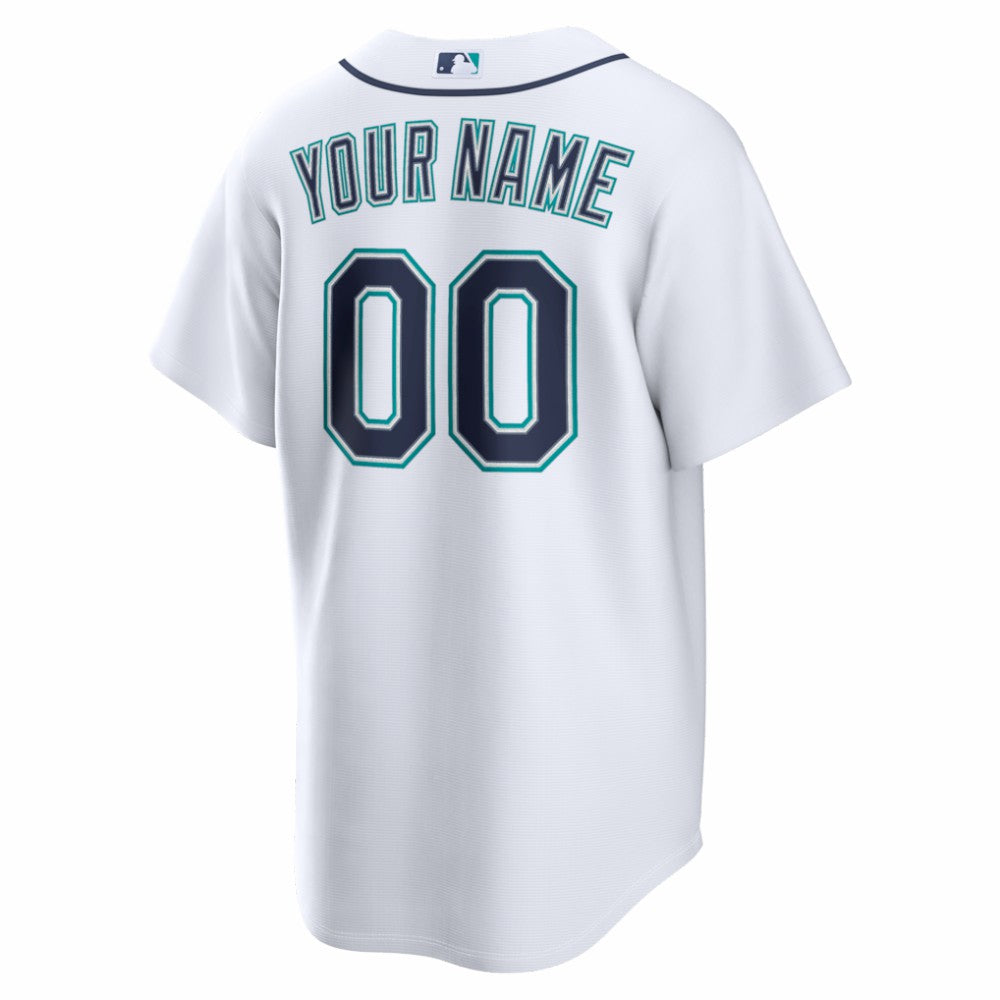 MLB Seattle Mariners Nike Home Replica Custom Jersey