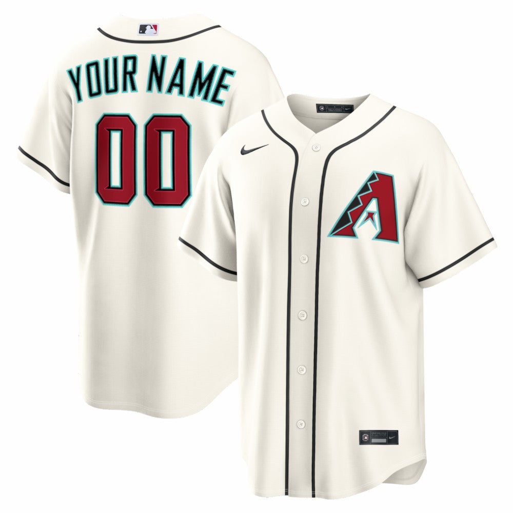 MLB Arizona Diamondbacks Nike Home Replica Custom Jersey