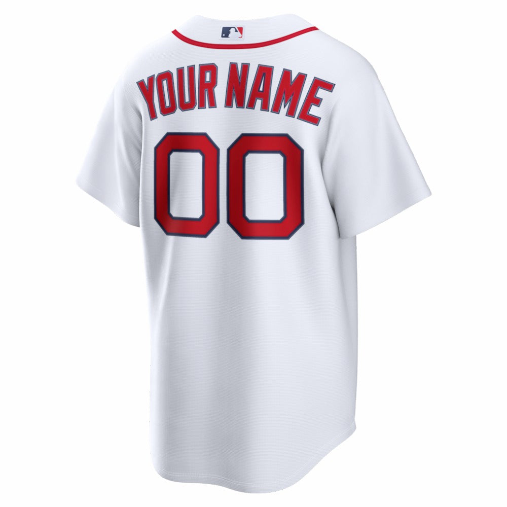 MLB Boston Red Sox Nike Home Replica Custom Jersey